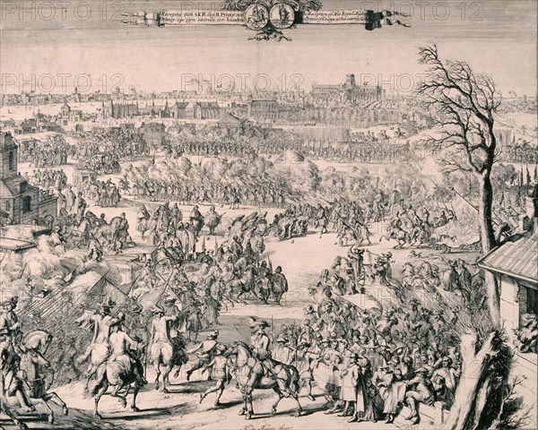 Royal Procession of King William III, 1688. Artist: Romeyn de Hooghe