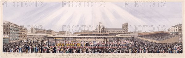 King George IV's Coronation Procession, London, 1821. Artist: Anon