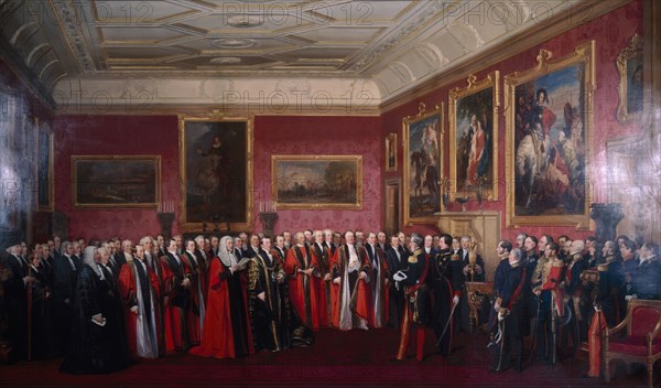 Address of Congratulations to Louis-Philippe, 1844. Artist: Jean Alaux