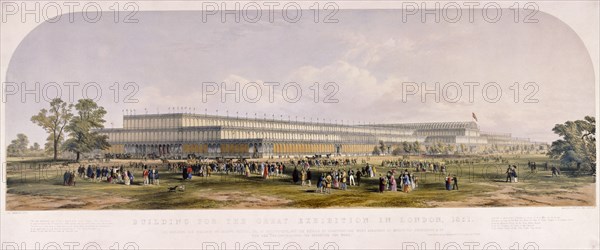 Great Exhibition, Hyde Park, London, 1851. Artist: George Hawkins