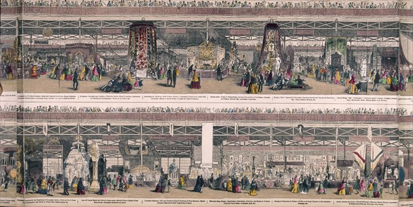 Great Exhibition, Hyde Park, London, 1851. Artist: Anon