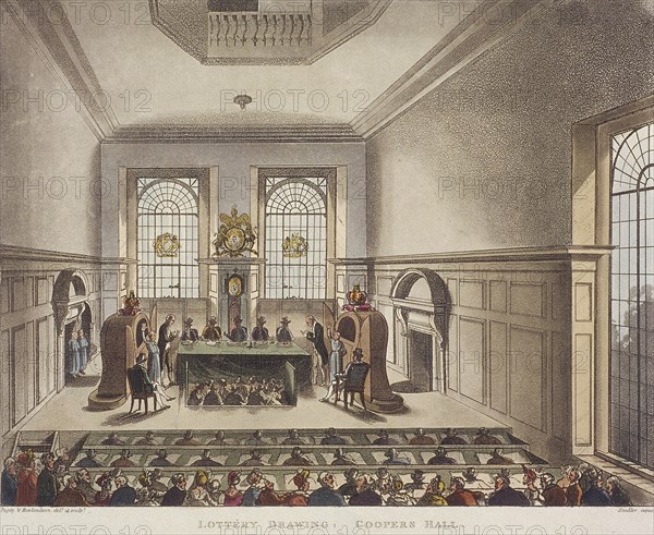 Apothecaries' Hall, London, c1780. Artist: Anon