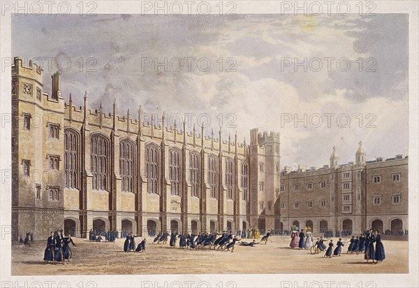 Christ's Hospital, London, c1825 Artist: Anon