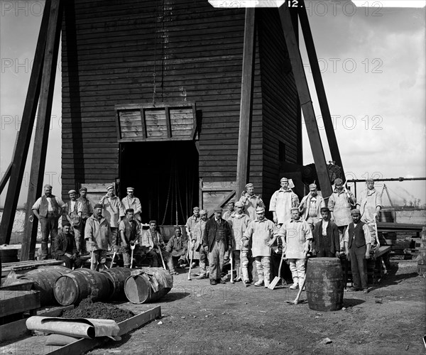 New Road Waterworks, Dagenham, London, 1896