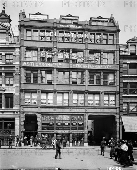 Wood Street Buildings, Fore Street, London, 1899