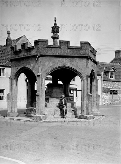 The Market Cross, Cheddar, Somerset, 1931