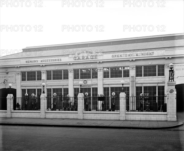 Bluebird Garage, King's Road, Chelsea, London, 1927