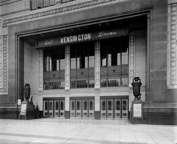 Kensington Kinema, Leonard Place, Kensington, London, 1928