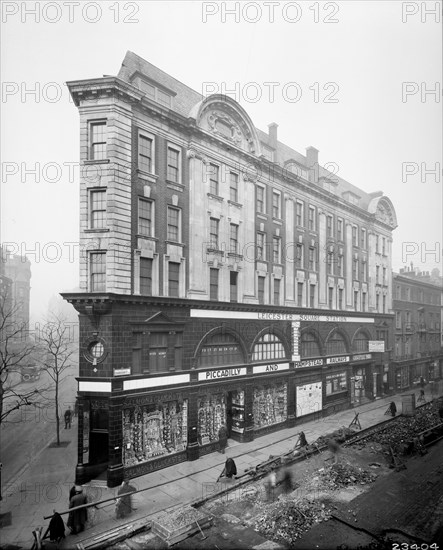 Leicester Square Tube Station, London, 1916