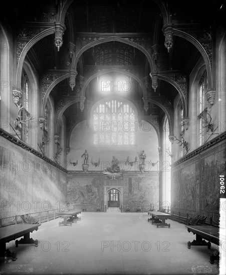 Great Hall at Hampton Court Palace, Richmond upon Thames, London, 1890