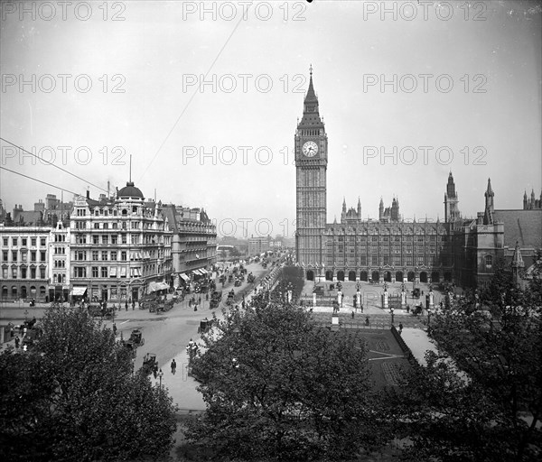 Palace of Westminster and Big Ben, London