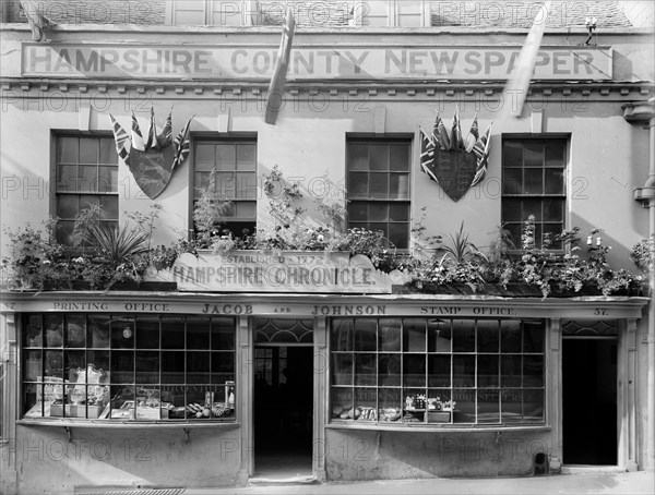 Jacob & Johnson at 57 High Street, Winchester, Hampshire, c1925