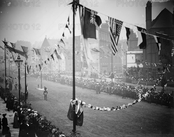 The opening of Kingsway, London, 1905