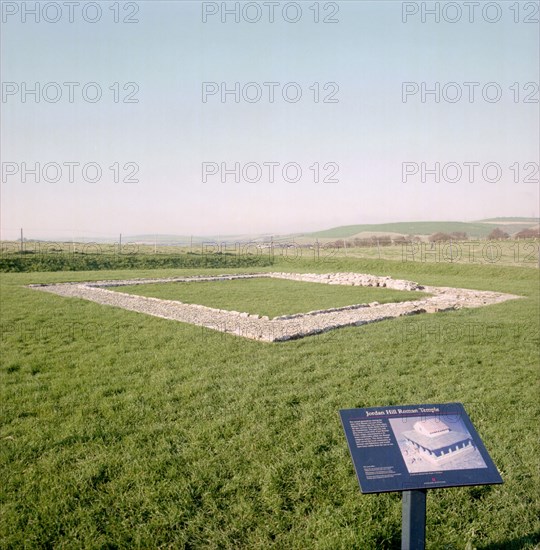 Jordan Hill Roman Temple, Weymouth, Dorset, 1999