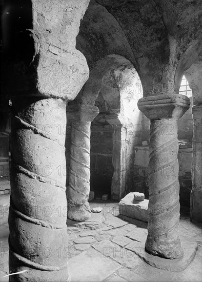 Crypt of St Wystan's church, Repton, Derbyshire