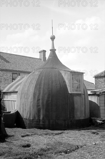 Tottenhill mill yard, Sporle, Norfolk, 1936