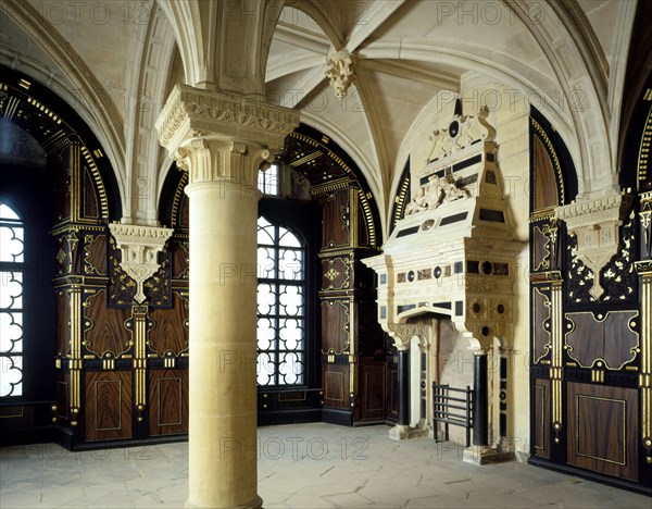 Pillar Parlour at Bolsover Castle, Derbyshire, 2000