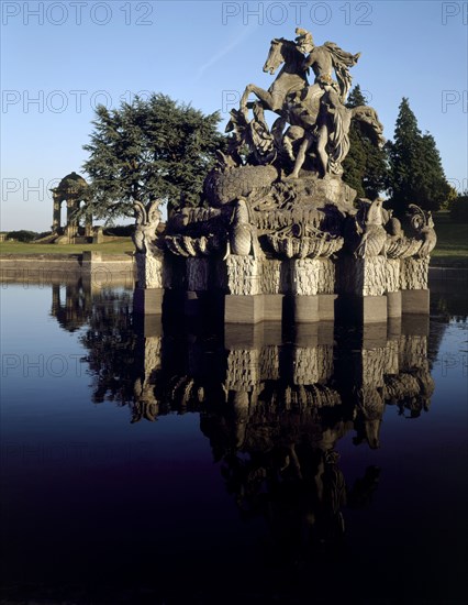 North front of Witley Court, Great Witley, Hereford and Worcester