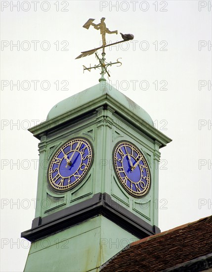 Clock and cupola, the former Assembly Rooms, Salisbury, Wiltshire, 2000