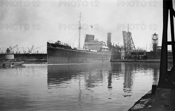 The ship 'Commandant Dorise', c1945-c1965