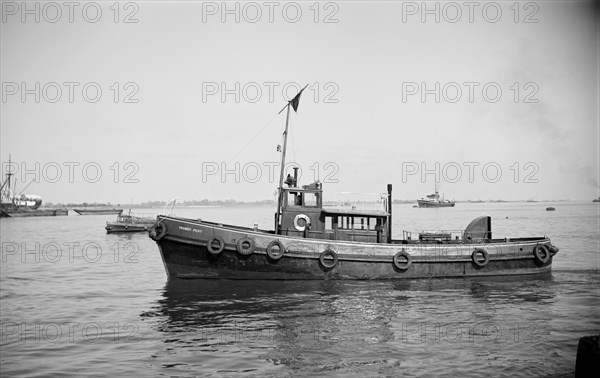 Thames pilot launch, Gravesend, Kent, c1945-c1965