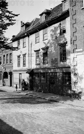 Shopfronts in East Street, Gravesend, Kent, c1945-c1965