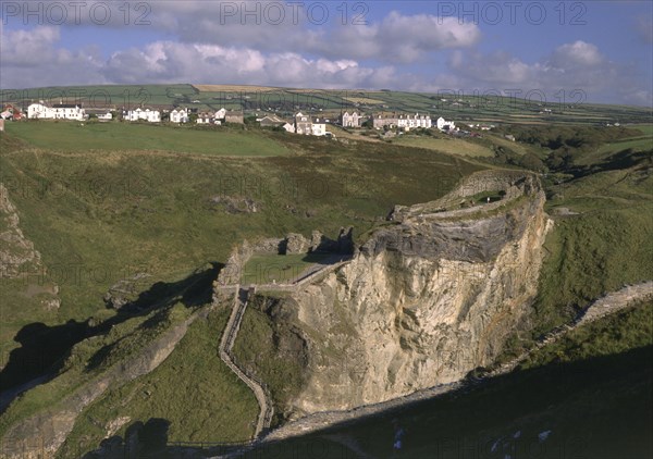 Tintagel Castle, Cornwall, 1998