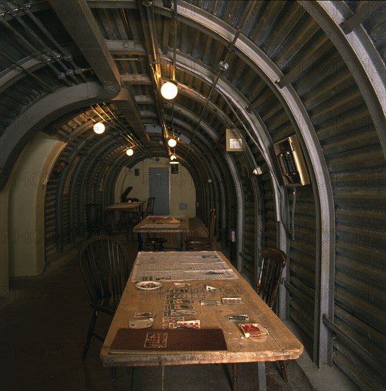 Hellfire Corner tunnels, Dover Castle, Kent, 1995