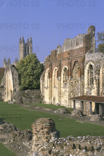 St Augustine's Abbey, Canterbury, Kent, 1999