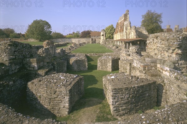 St Augustine's Abbey, Canterbury, Kent, 1996