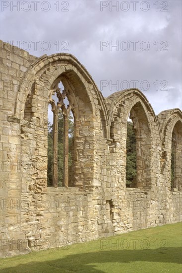 Tracery windows at Finchale Priory, Durham, 1999