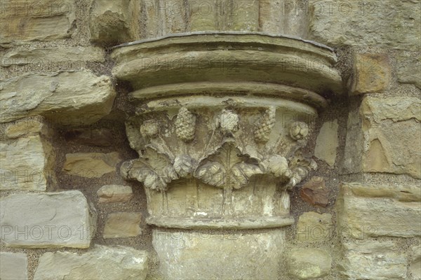 Detail of a column capital, Finchale Priory, Durham, 1999