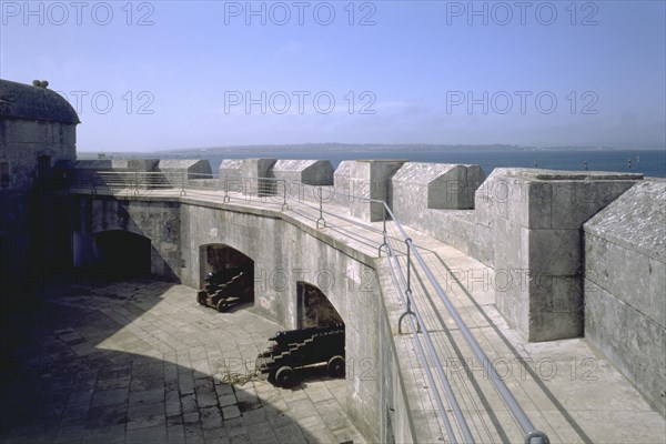 Cannon at Portland Castle, Weymouth, Dorset, 1998
