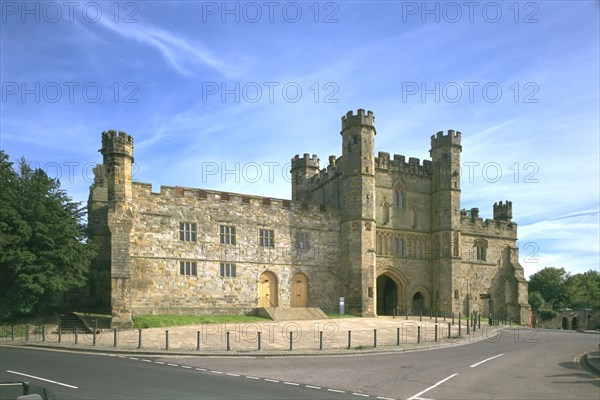 Gatehouse and courthouse, Battle Abbey, East Sussex, 1998