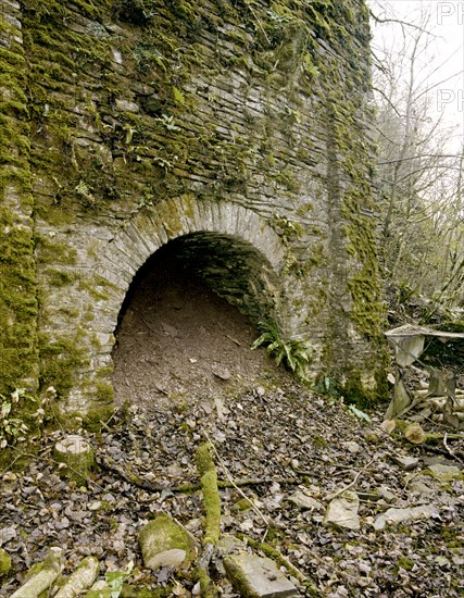 A limekiln on Newland Farm, Exford, Somerset, 1999