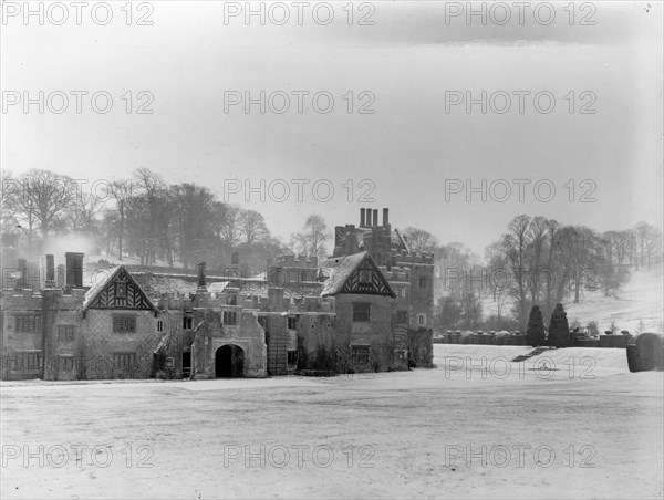 The house of Compton Wynyates, Warwickshire, 1928