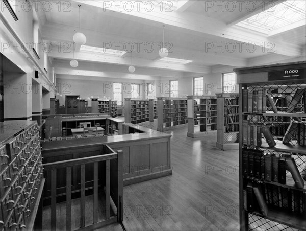 Library in Grove Park, Moorside Road, Downham, Lewisham, London