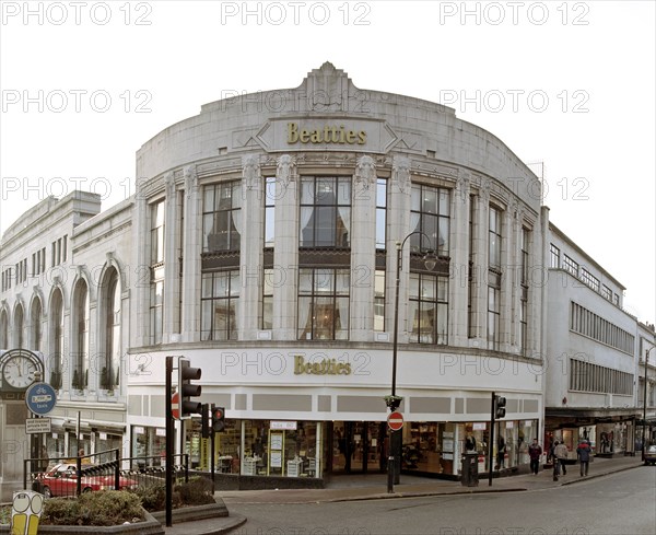 Beatties Department Store, Victoria Street, Wolverhampton, West Midlands, 2001 Artist