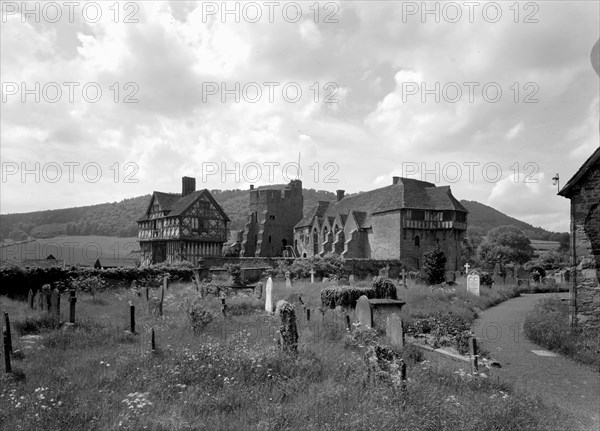 Stokesay Castle, Shropshire, 1959