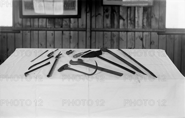 Display of docker's tools, c1945-c1965