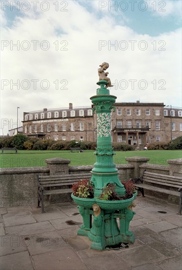 Fountain in Queen's Park, Fleetwood, Lancashire, 1999