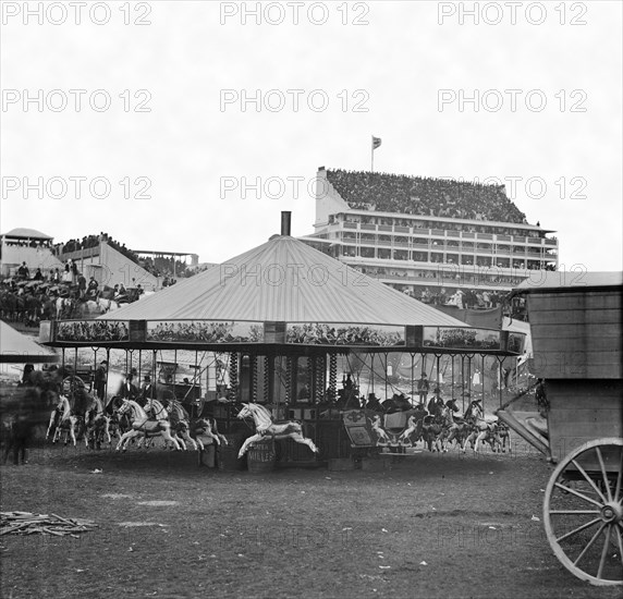 Epsom Racecourse, Surrey, c1870-c1900