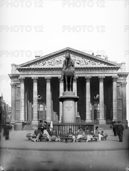 The Royal Exchange, Threadneedle Street, London, c1870-c1900