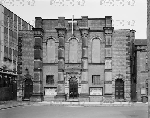 Exterior of Trinity Church, George Street, Burton-upon-Trent, Staffordshire, 2000