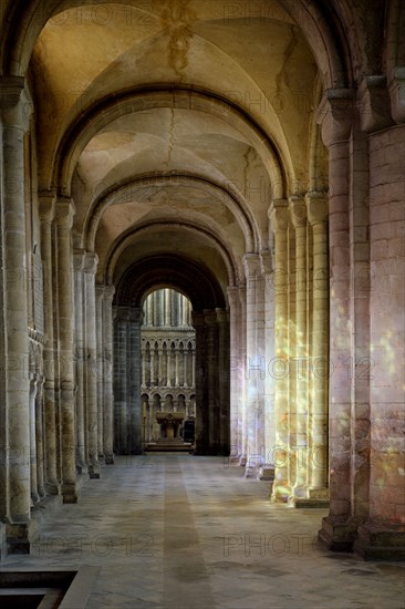 Lighting effect in St John's Church, Finchingfield, Essex, c1965-c1969