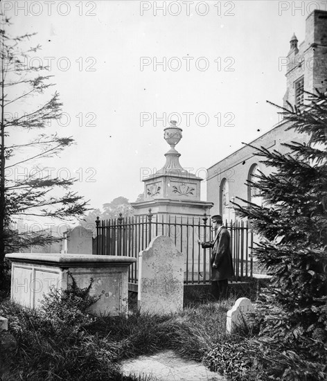 Hogarth's Tomb, Chiswick, London, c1860-c1922