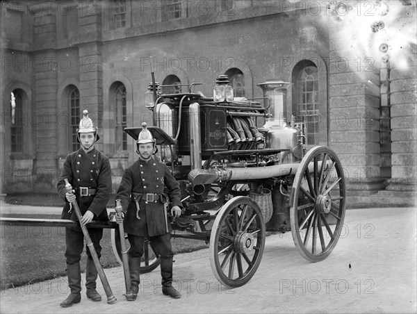 Fire brigade rally at Blenheim Palace, Oxfordshire, c1860-c1922