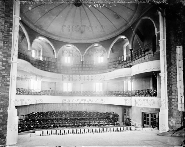 Interior of the Shakespeare Memorial Theatre, Stratford upon Avon, Warwickshire, c1860-c1922