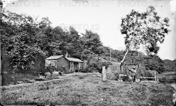 Roebuck Ferry House, Purley On Thames, Berkshire, c1860-c1922