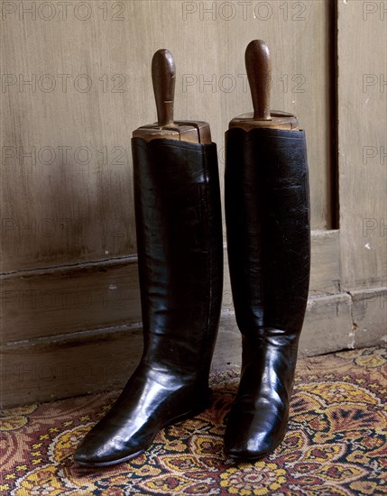 Duke of Wellington's Boots, Walmer Castle, Deal, Kent, 1992